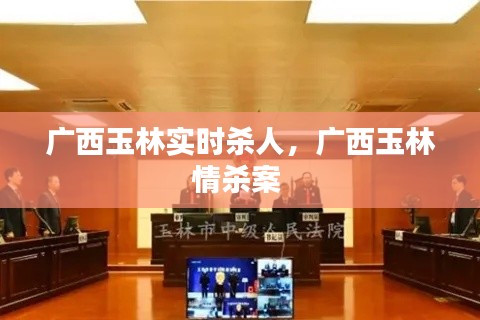 广西玉林实时杀人，广西玉林情杀案 