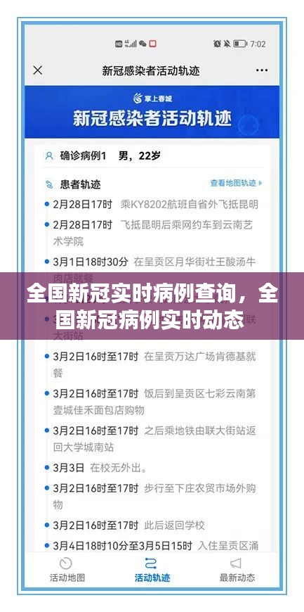 全国新冠实时病例查询，全国新冠病例实时动态 