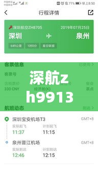 深航zh9913实时，深航zh9133动态查询 