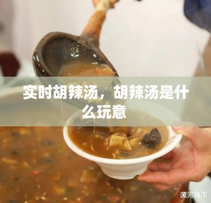 实时胡辣汤，胡辣汤是什么玩意 