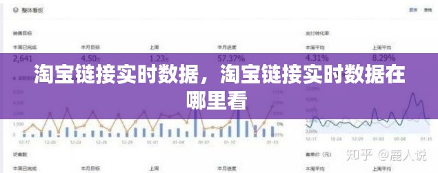 淘宝链接实时数据，淘宝链接实时数据在哪里看 