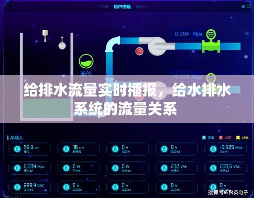 给排水流量实时播报，给水排水系统的流量关系 