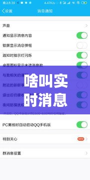 啥叫实时消息提醒呢，实时信息交流是什么意思 