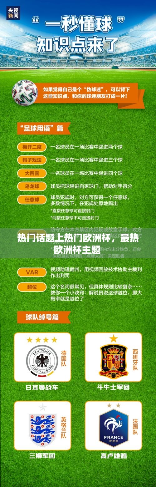 热门话题上热门欧洲杯，最热欧洲杯主题 
