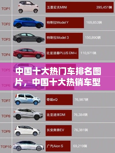 中国十大热门车排名图片，中国十大热销车型 