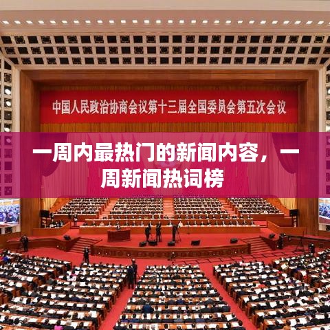 一周内最热门的新闻内容，一周新闻热词榜 