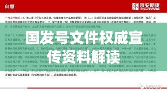 国发号文件权威宣传资料解读