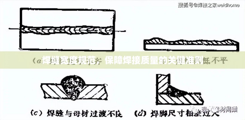 焊缝宽度规范，保障焊接质量的关键准则