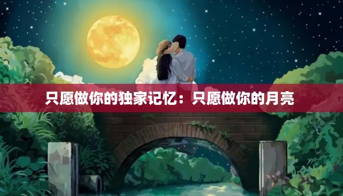 只愿做你的独家记忆：只愿做你的月亮 