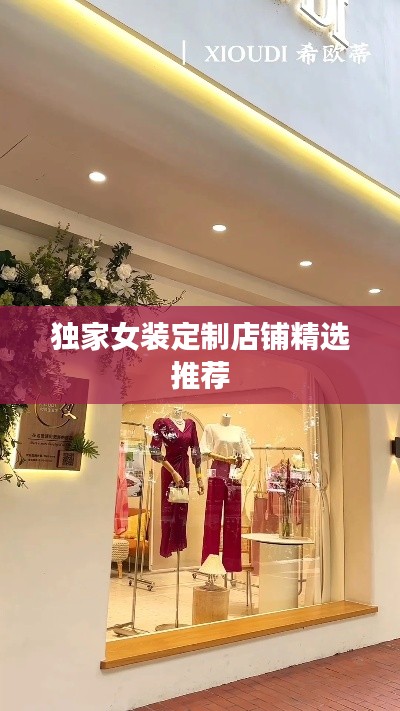 独家女装定制店铺精选推荐