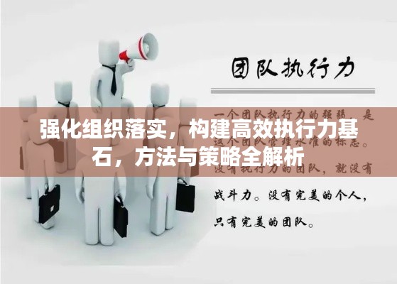 强化组织落实，构建高效执行力基石，方法与策略全解析