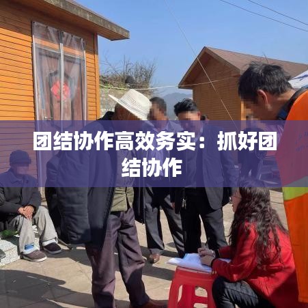团结协作高效务实：抓好团结协作 
