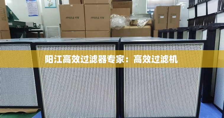阳江高效过滤器专家：高效过滤机 