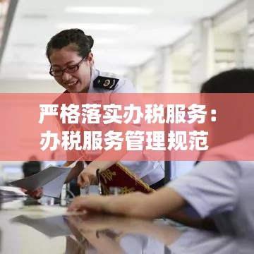 严格落实办税服务：办税服务管理规范 