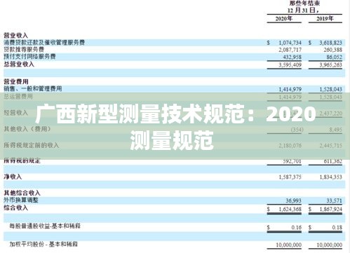 广西新型测量技术规范：2020测量规范 