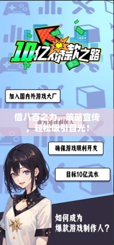 借八百之力，策略宣传，轻松吸引目光！