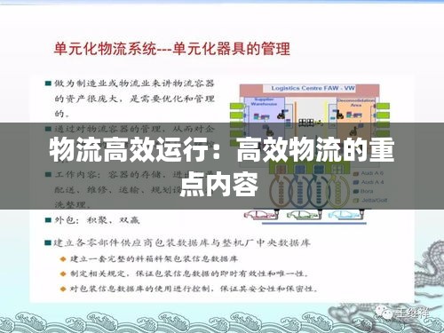 物流高效运行：高效物流的重点内容 