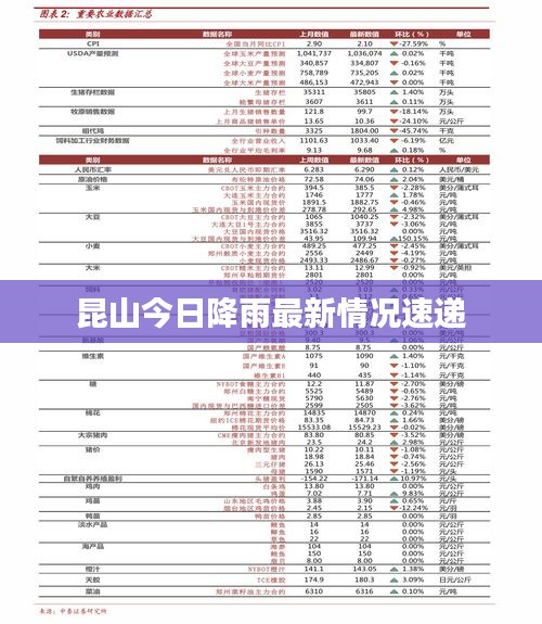 昆山今日降雨最新情况速递