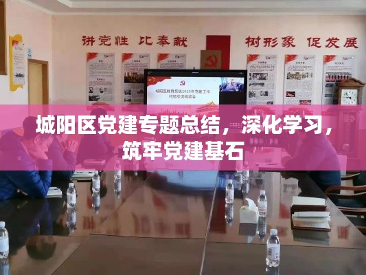 城阳区党建专题总结，深化学习，筑牢党建基石