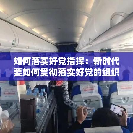 如何落实好党指挥：新时代要如何贯彻落实好党的组织路线 