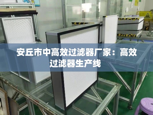 安丘市中高效过滤器厂家：高效过滤器生产线 