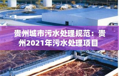 贵州城市污水处理规范：贵州2021年污水处理项目 