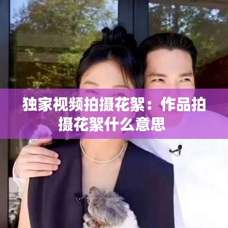 独家视频拍摄花絮：作品拍摄花絮什么意思 