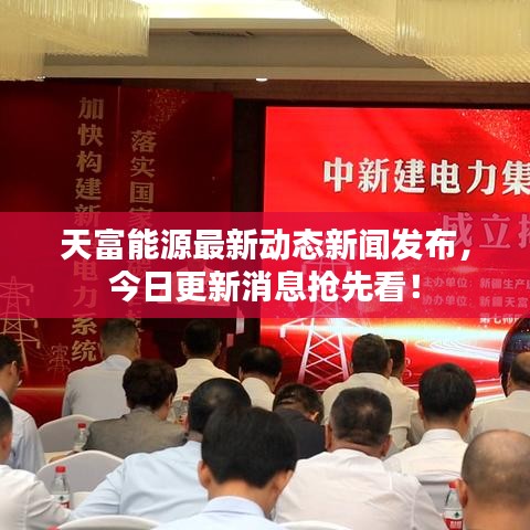 天富能源最新动态新闻发布，今日更新消息抢先看！