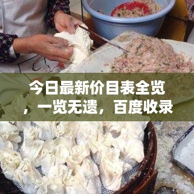 今日最新价目表全览，一览无遗，百度收录标准标题