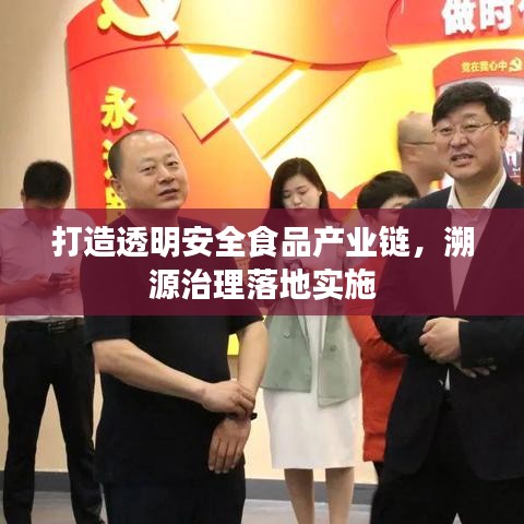 打造透明安全食品产业链，溯源治理落地实施
