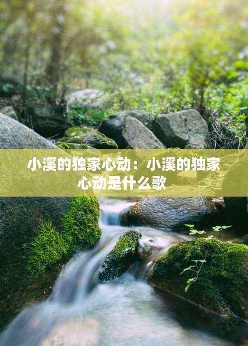 小溪的独家心动：小溪的独家心动是什么歌 