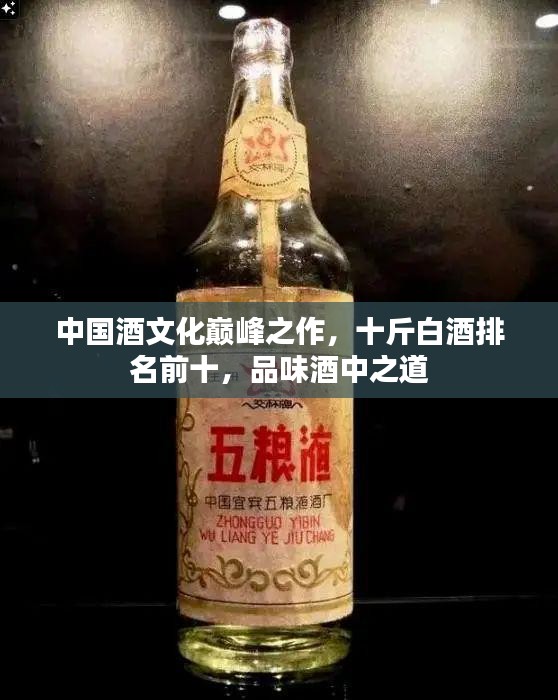 中国酒文化巅峰之作，十斤白酒排名前十，品味酒中之道