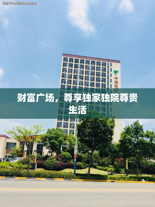 财富广场，尊享独家独院尊贵生活