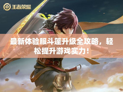 最新体验服斗篷升级全攻略，轻松提升游戏实力！