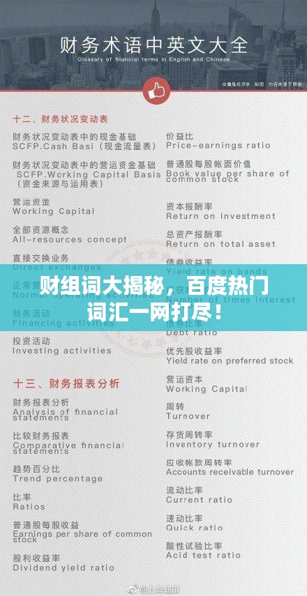 财组词大揭秘，百度热门词汇一网打尽！