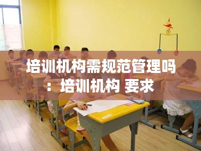 培训机构需规范管理吗：培训机构 要求 