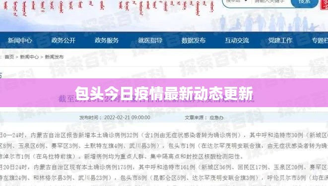 包头今日疫情最新动态更新