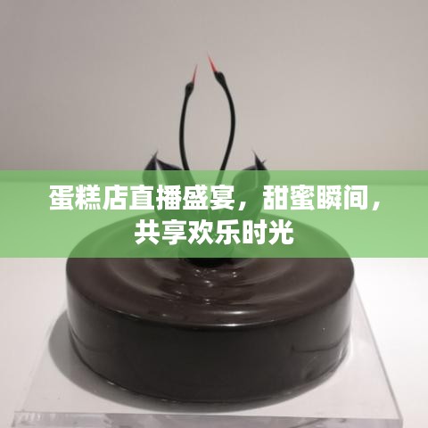 蛋糕店直播盛宴，甜蜜瞬间，共享欢乐时光