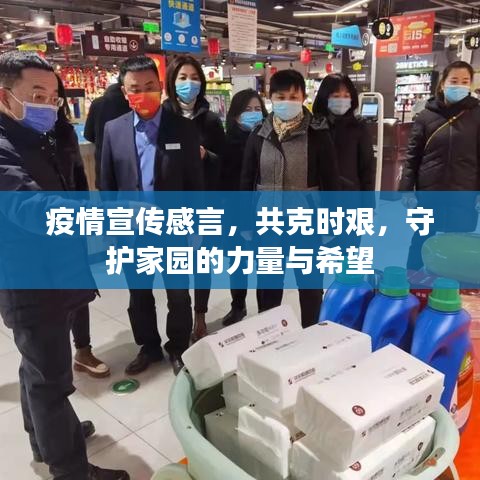 疫情宣传感言，共克时艰，守护家园的力量与希望
