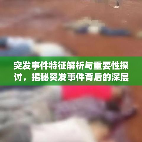 突发事件特征解析与重要性探讨，揭秘突发事件背后的深层影响