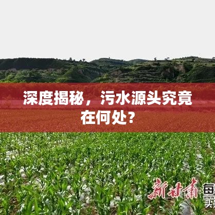 深度揭秘，污水源头究竟在何处？