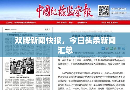 双牌新闻快报，今日头条新闻汇总