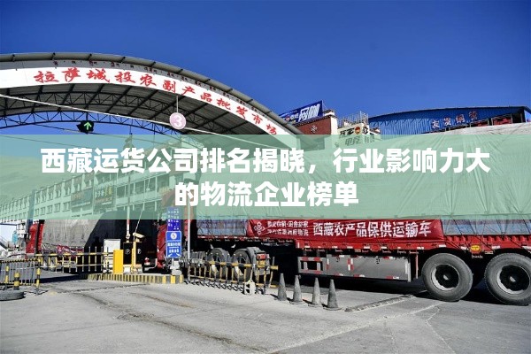 西藏运货公司排名揭晓，行业影响力大的物流企业榜单