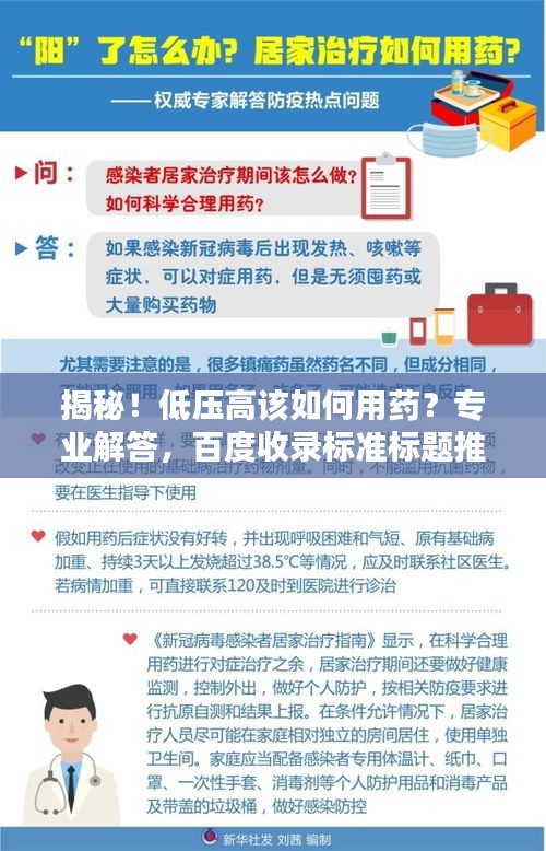 揭秘！低压高该如何用药？专业解答，百度收录标准标题推荐