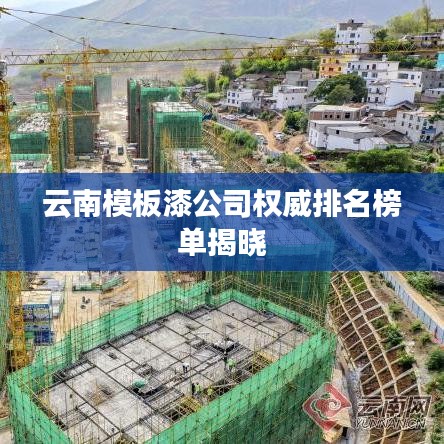 云南模板漆公司权威排名榜单揭晓