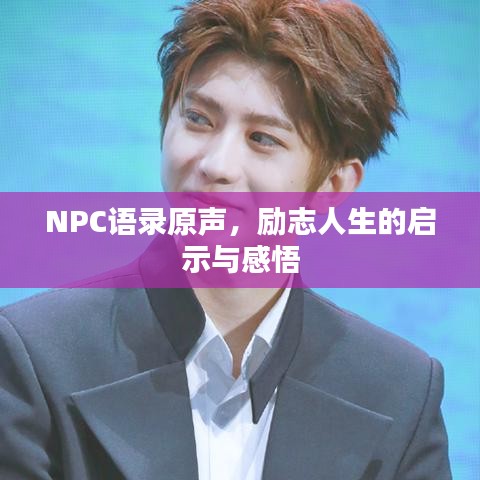 NPC语录原声，励志人生的启示与感悟