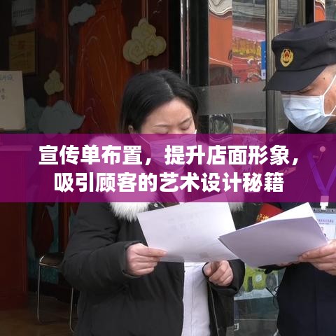 宣传单布置，提升店面形象，吸引顾客的艺术设计秘籍