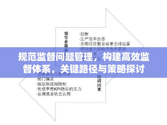 规范监督问题管理，构建高效监督体系，关键路径与策略探讨
