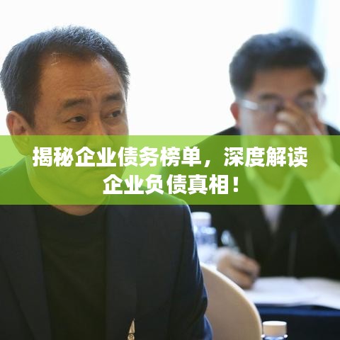 揭秘企业债务榜单，深度解读企业负债真相！
