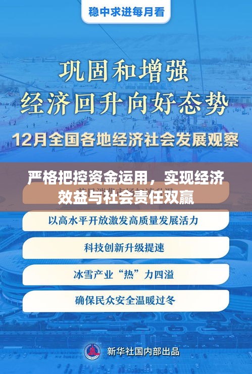 严格把控资金运用，实现经济效益与社会责任双赢